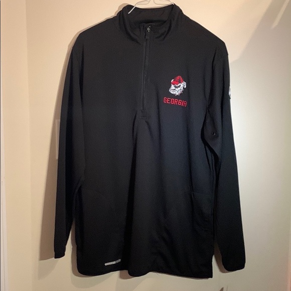 UGA mens 1/4 zip jacket NWT - Picture 1 of 5